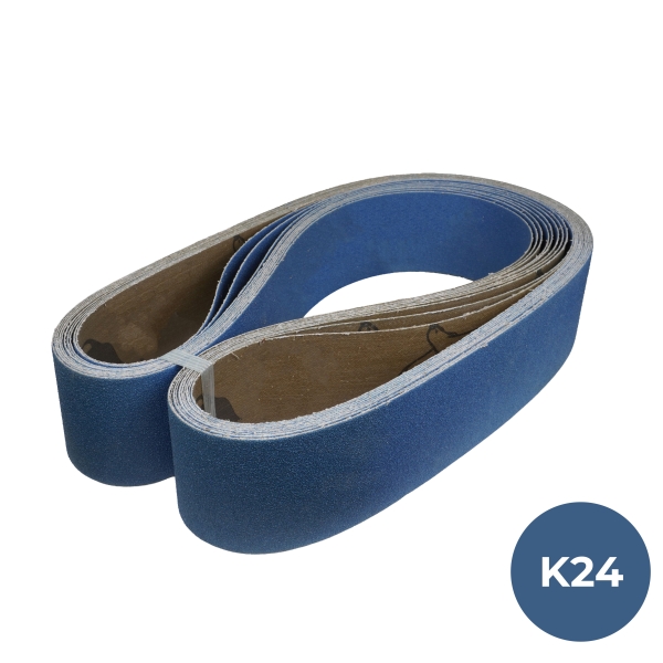 75x2000 mm P24 INOX Zirkonkorund